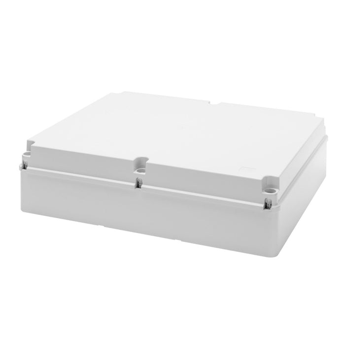 Gewiss GW44211 JUNCTION BOX WITH PLAIN SCREWED LID - IP56 - INTERNAL DIMENSIONS 460X380X120 - SMOOTH WALLS - GREY RAL 7035