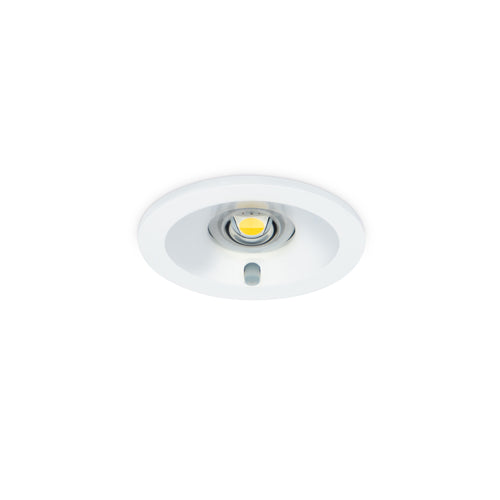 JCC EscapeLUX JCEM110024WHDALI/C White 3W 280lm IP65 DALI-2 Corridor Non-Maintained Emergency Downlight