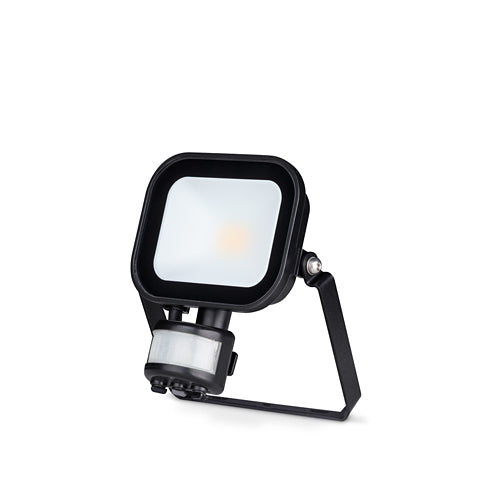 JCC JC091002 Niteflood® LED Floodlight 10W IP65 4000K Black +PIR