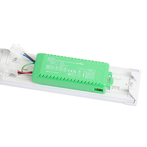 JCC JC100200 Skypack Pro CCT 4ft LED Batten, 21–38W, 3 Colour Selectable, White