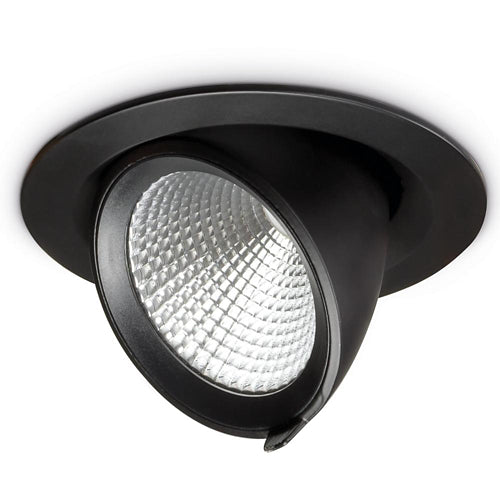 JCC JC47441BLK Starscoop circular IP20 20W 4000K 2020lm Black