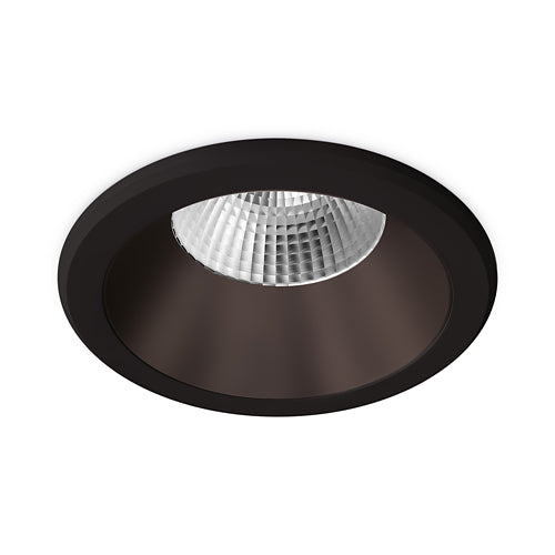 JCC JC73031 Parluma downlight 106mm 6W/9W 3K/4K/57K IP65 Black bezel Black nickel ref Non-dim