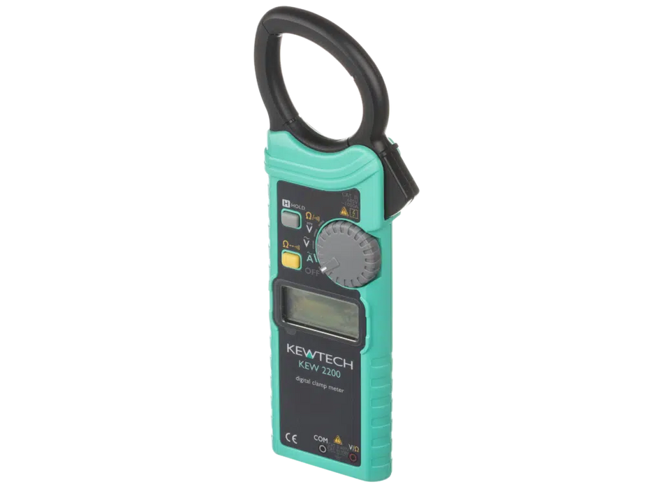 Kewtech KEW2200 Clamp Meter -1000A AC Current Tester Ultra Slim