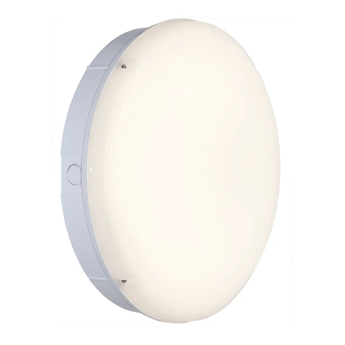 Eterna E02KRAC Kora 8/14/16W CCT Standard, Non-dimmable IP65 Utility Bulkhead