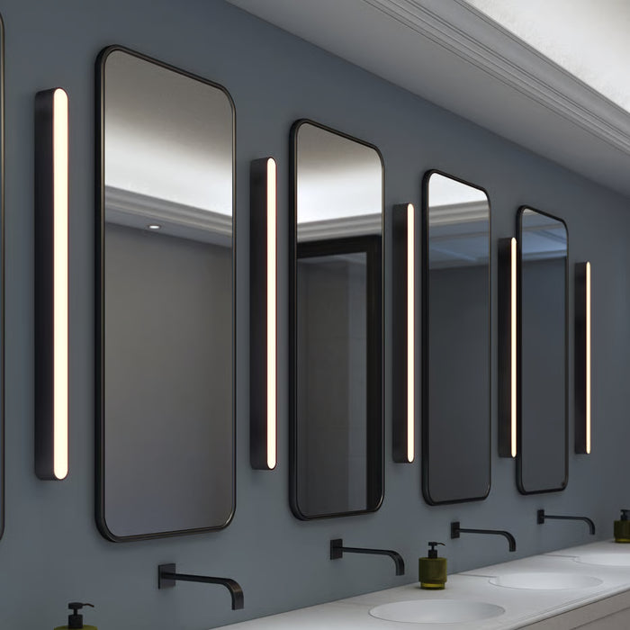 Astro Lighting 1440006 900 3000K Matt Black Bathroom Light