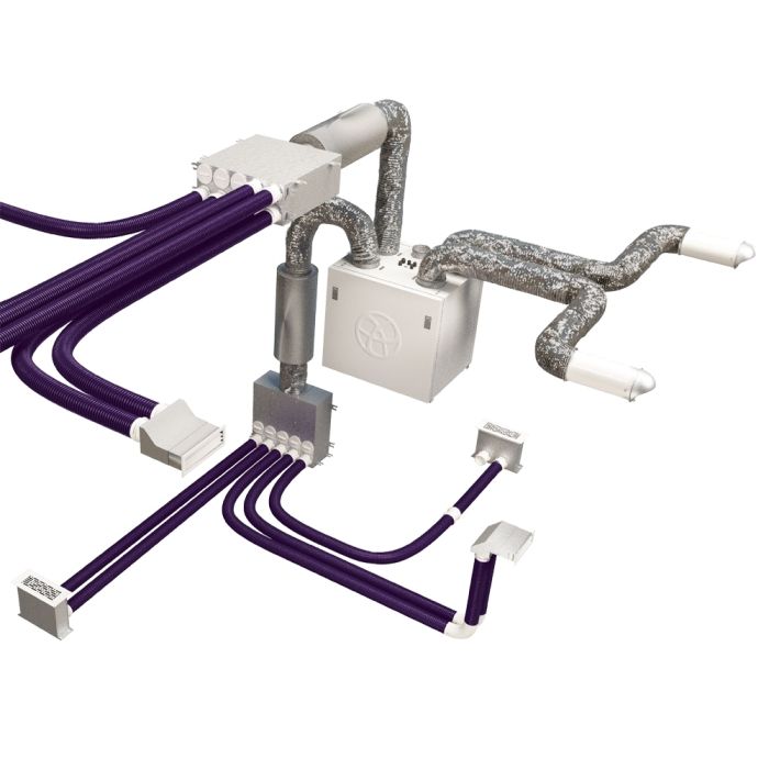 Blauberg EC-SB-160-HK3 3 Bed House Small Heat Recovery Ventilation Kit