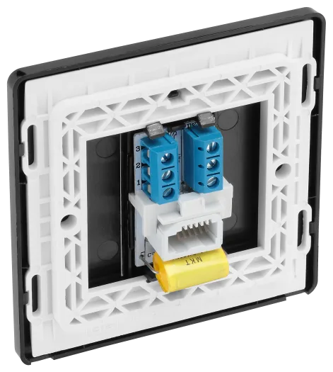 BG Evolve PCDMGBTM1B Single Master BT Telephone Socket - Matt Grey