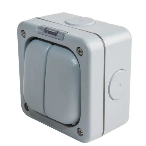 MK Masterseal K56402GRY 2G 1W IP66 Switch