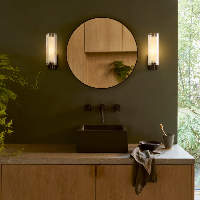Astro Lighting 1411006 Ottavino Wall Matt Black Bathroom Light