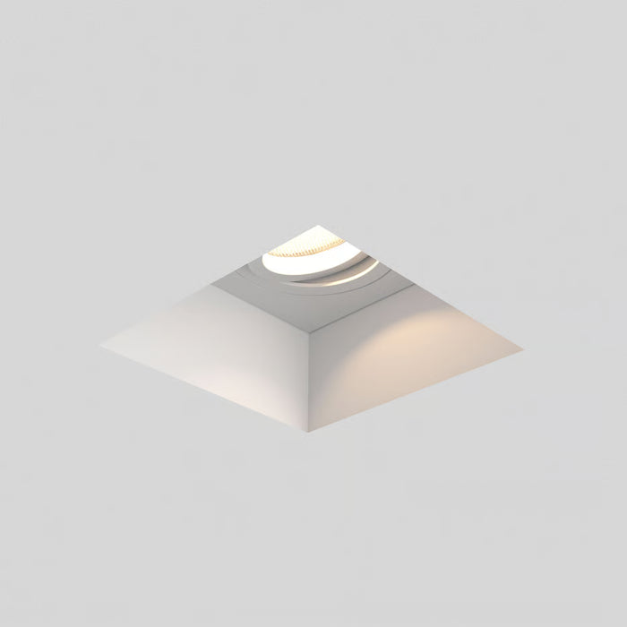 Astro Lighting 1253007 Blanco Square Adjustable Plaster Downlight