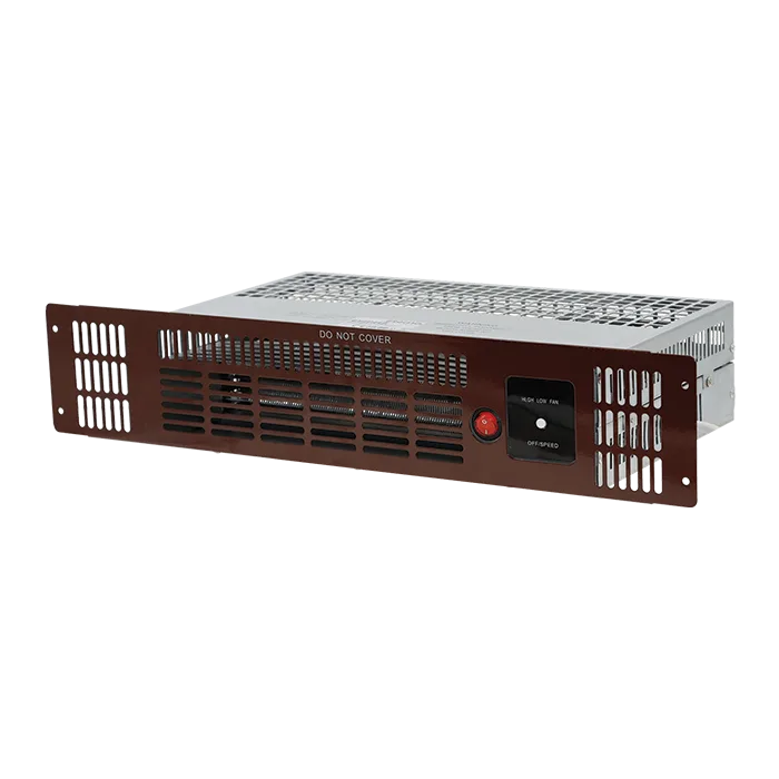 Eterna E12PH2 2kW plinth fan heater with RF thermostat and remote control