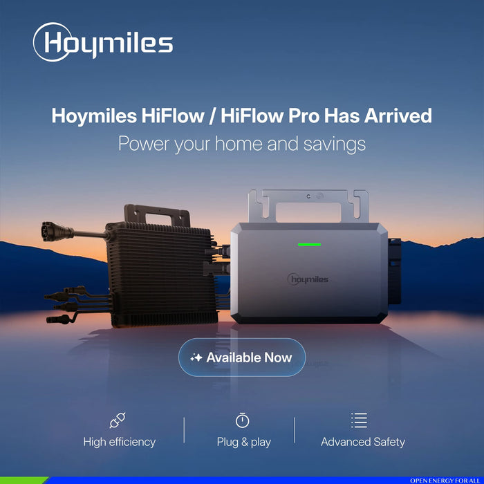 Hoymiles HMS-800-2WB Pro Plug-In Solar Microinverter