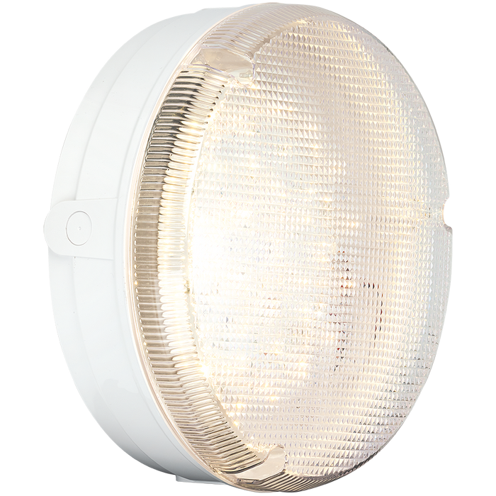 Eterna PRCIRMW 9/14/18W CCT IP65 Circular LED Utility Fitting w/ Microwave