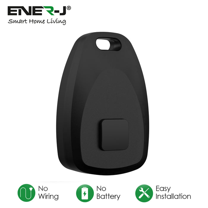 Ener-J 1 Gang Wireless Kinetic FOB Switch On Off Dimming White 240V