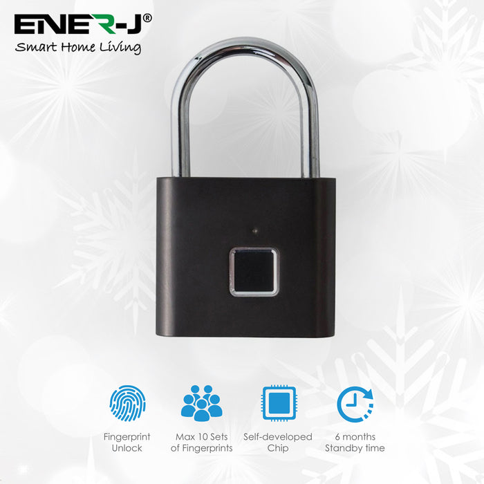 Fingerprint Padlock, Smart Biometric Lock for Anti-Theft Security