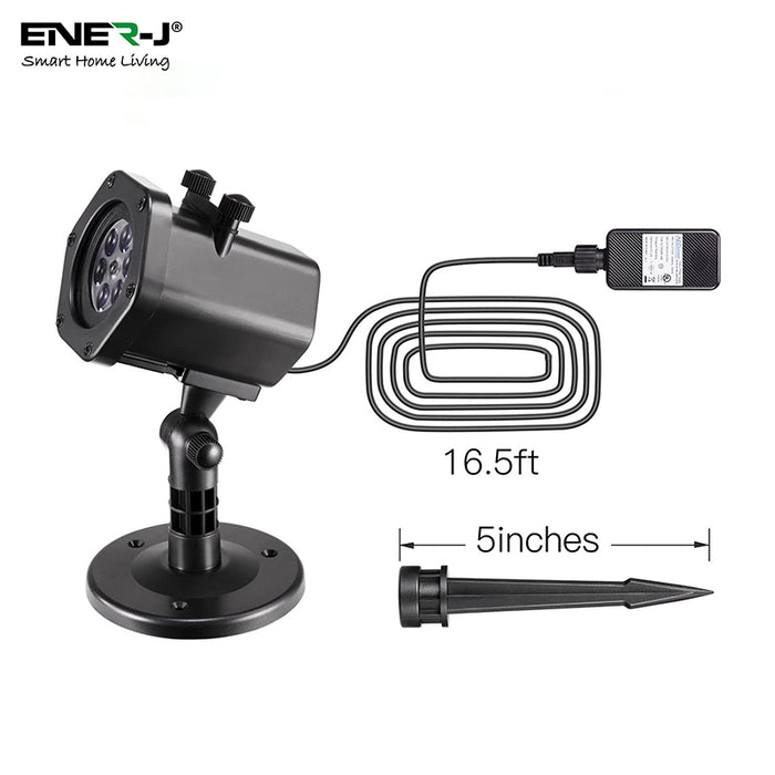 Projector Light with 12 Patterns and UK Adapter