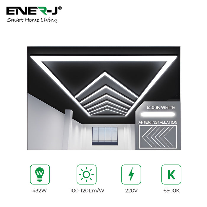 432W Designer Ceiling Lights with Frame (6 Arrow and Border)