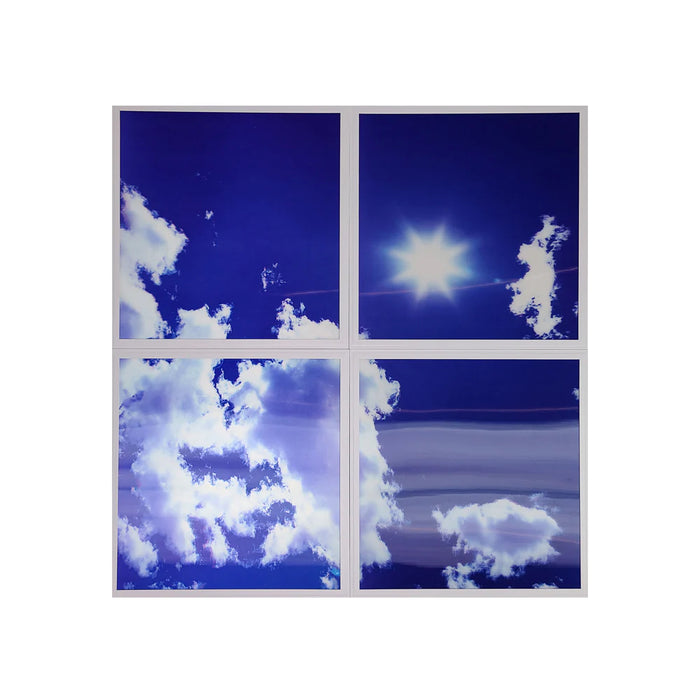 SKY Cloud LED Panels 60x60 40W 3D Effect, Colour Changing And Dimmable (Set Of 4 With Remote)