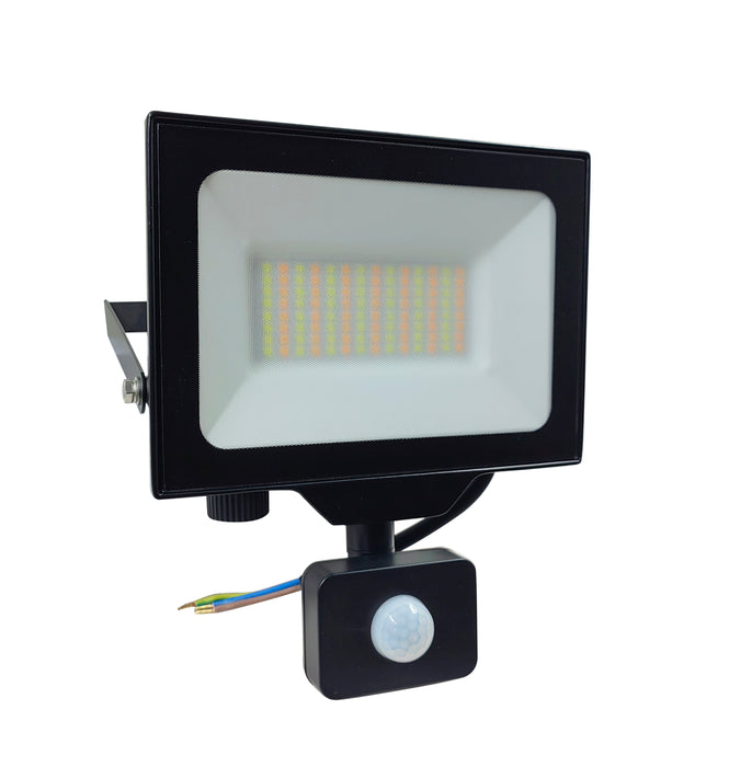 Ener-J  50W LED Floodlight CCT Switchable IP65 4500Lm Black