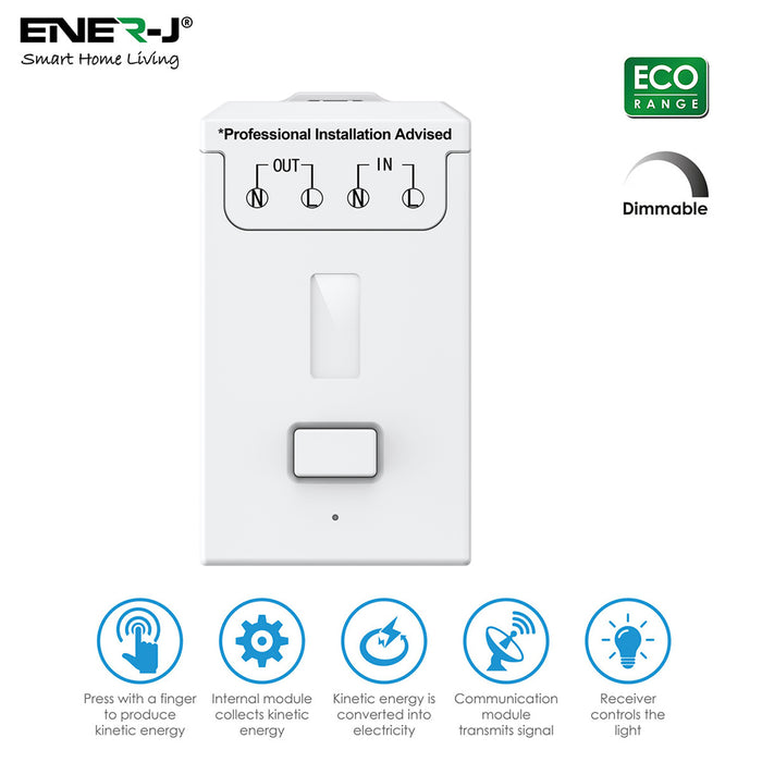 Ener-j WS1079X 150W RF Dimmable Receiver Module, ECO Series