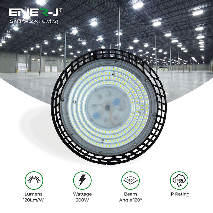 200W UFO LED High Bay 4000K, ECO Series