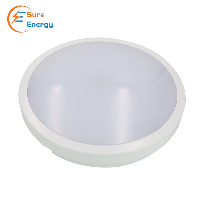 24W LED Bulkhead with Microwave Sensor IP65 4000K