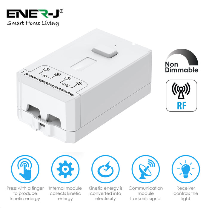 2 Channels, 5A*2 1000W, ON/off RF433MHz Non Dimmable