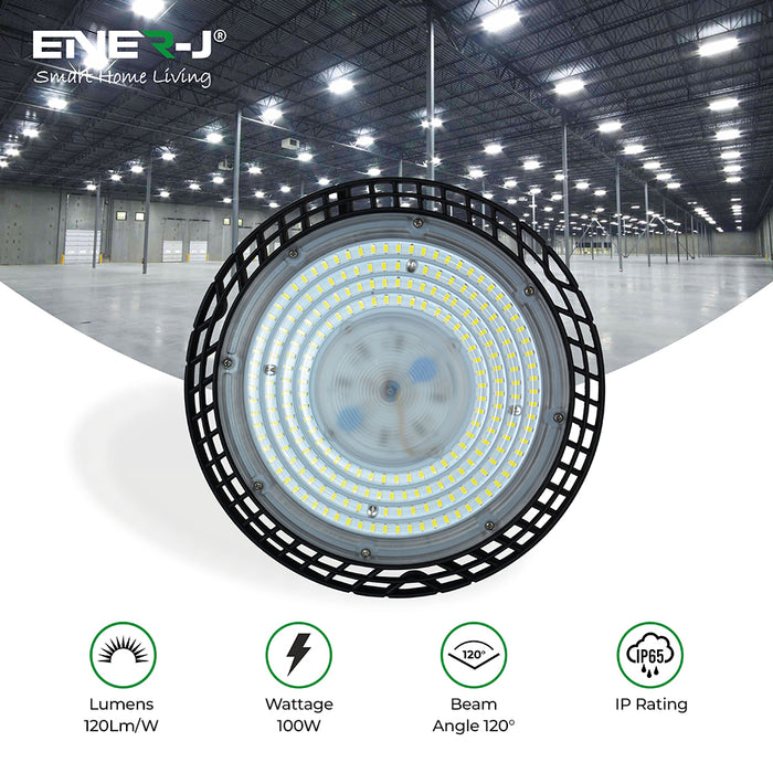100W UFO LED High Bay 6000K, ECO Series