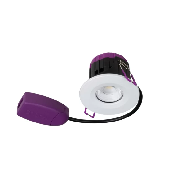 Robus RUL0740-01 ULTIMUM 7W IP65 Fire Rated Downlight, 4000k, White