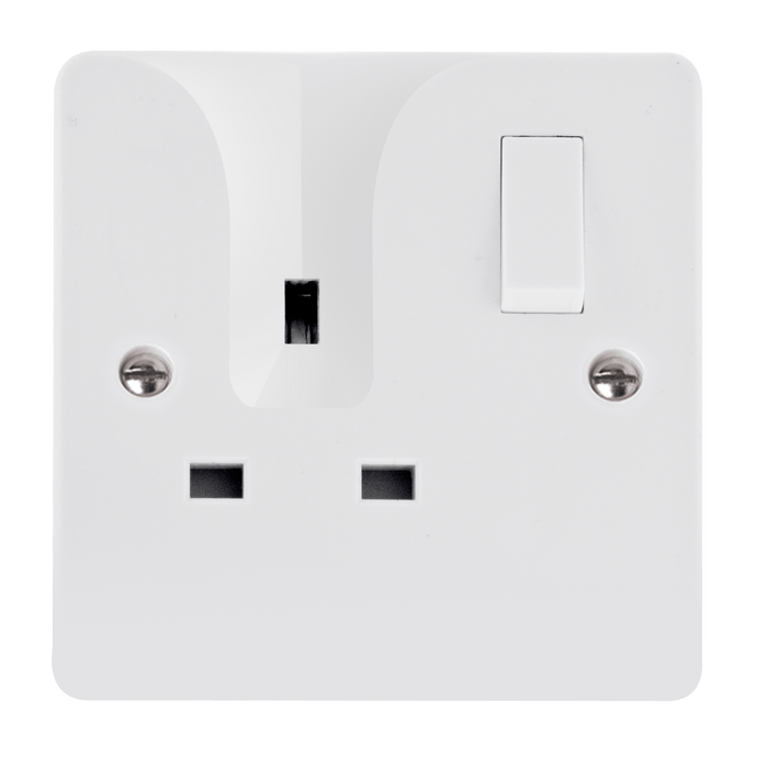 Click Scolmore CMA735 Mode 13A 1 Gang DP Switched Locating Plug Socket
