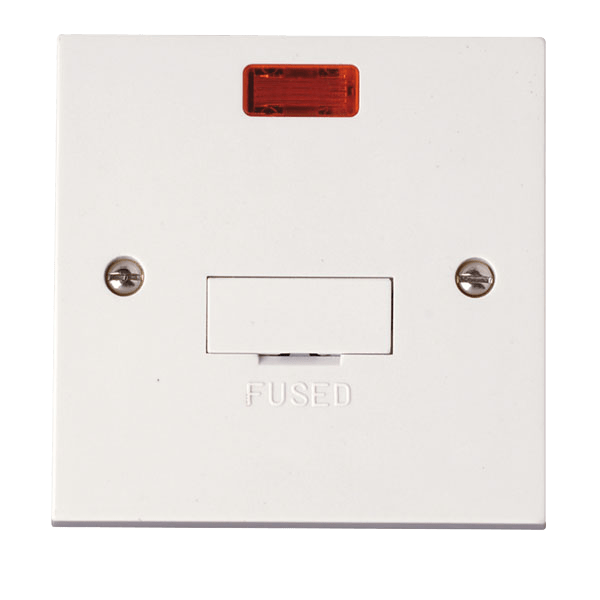 Click Scolmore PRW053 Polar 13A Fused Connection Unit With Neon