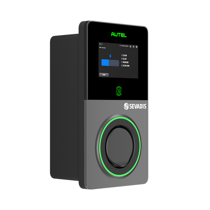 Sevadis EVASEVLCD MaxiCharger Gen2 – Smart LCD AC 22kW