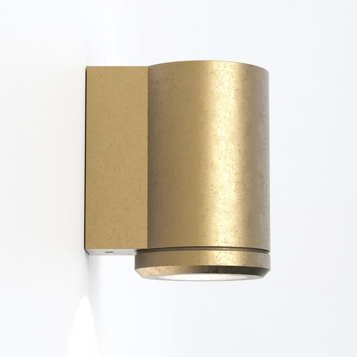 Astro Lighting 1375009 Jura Single Solid Brass Outdoor Wall Light