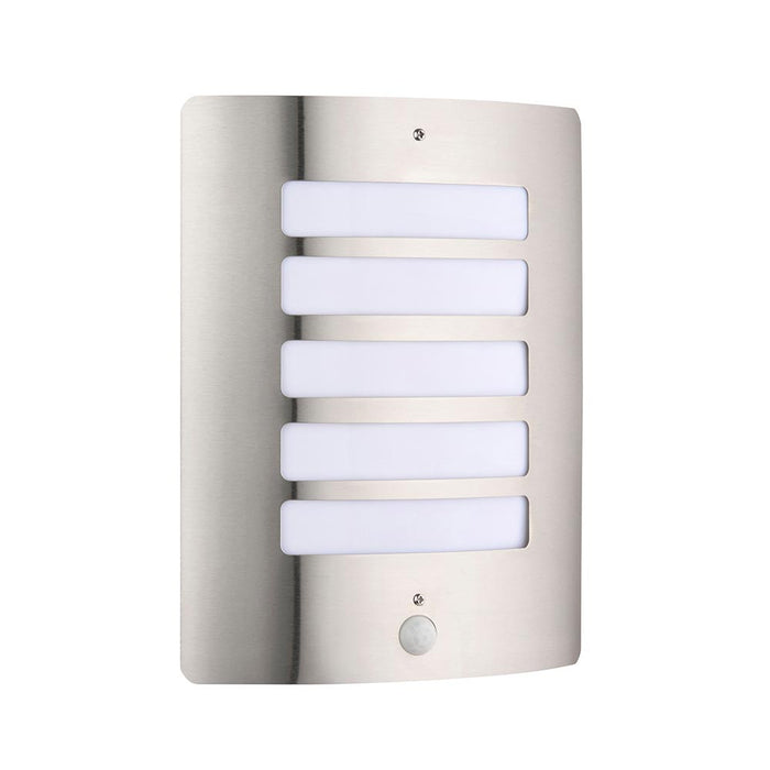 Saxby ST031FPIR Bianco PIR 1lt IP44 15W Wall Light