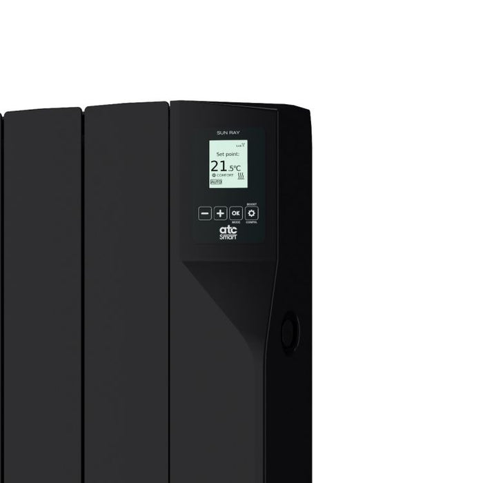 Sun Raddiator ATC Sun Ray RF Electric Thermal Radiator 1800W, Black — Electricals Online