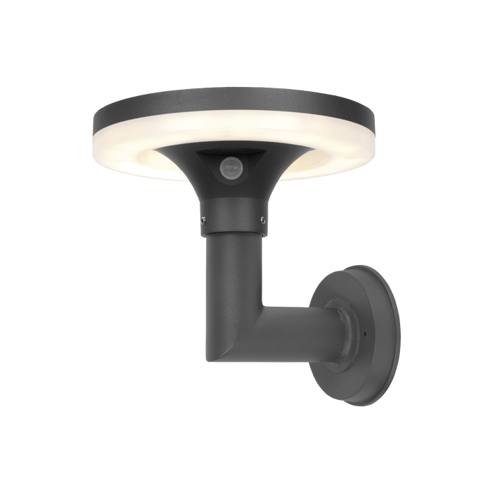 Kosnic TARS-W-BLK 4.5W 4000K Tarkine Solar Wall Light 220mm
