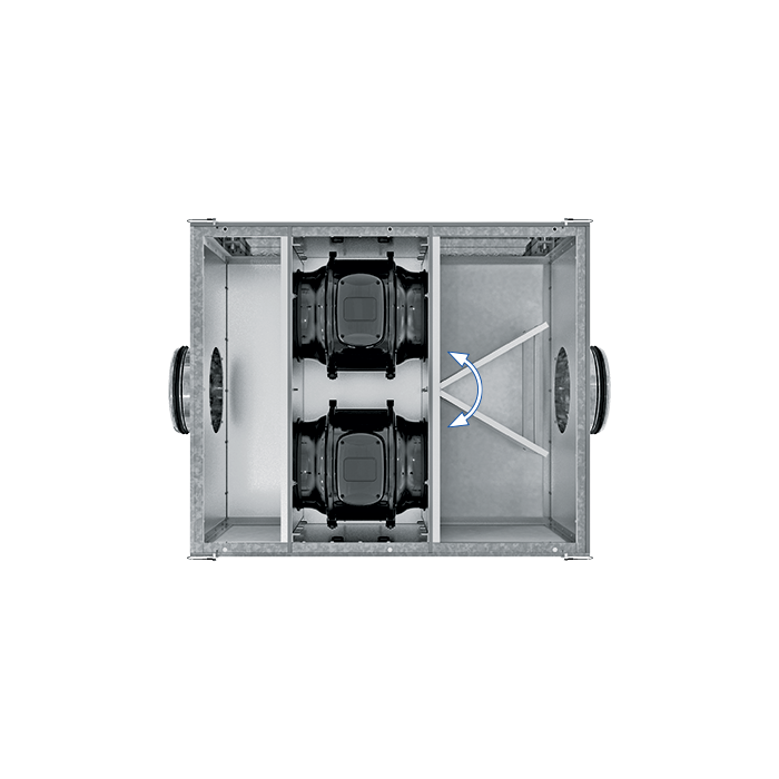 Blauberg TWINBOX-EC-400 In Line Extractor Fan with EC Motor - 400mm