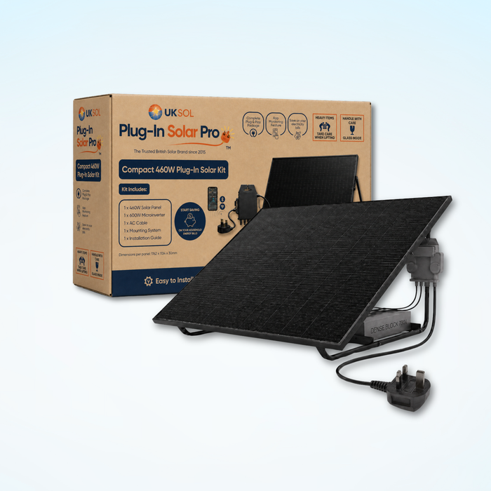 UKSOL UKS-C1-460-MZ1-UKG Plug-In Solar Kit 460W Pro Compact Ground Mount