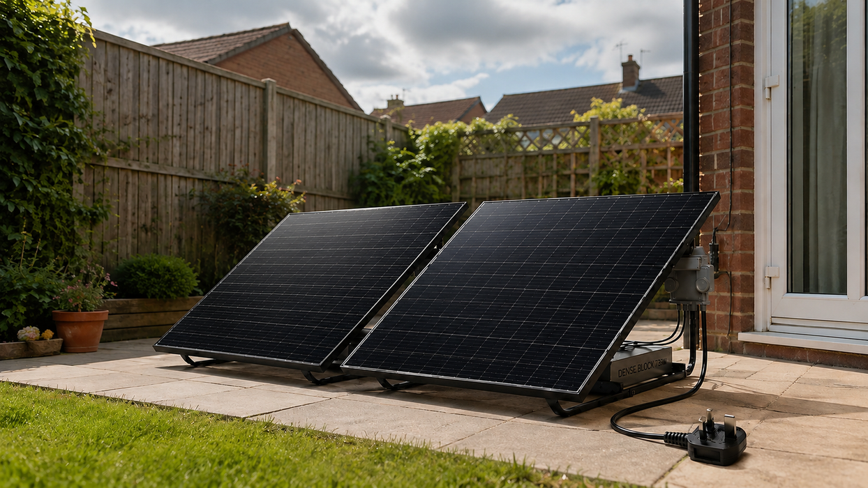 UKSOL UKS-D2-890-MZ1-UKG Plug-In Solar Kit 890W Pro Duo Ground Mount