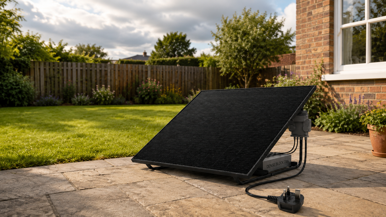 UKSOL UKS-C1-460-MZ1-UKG Plug-In Solar Kit 460W Pro Compact Ground Mount