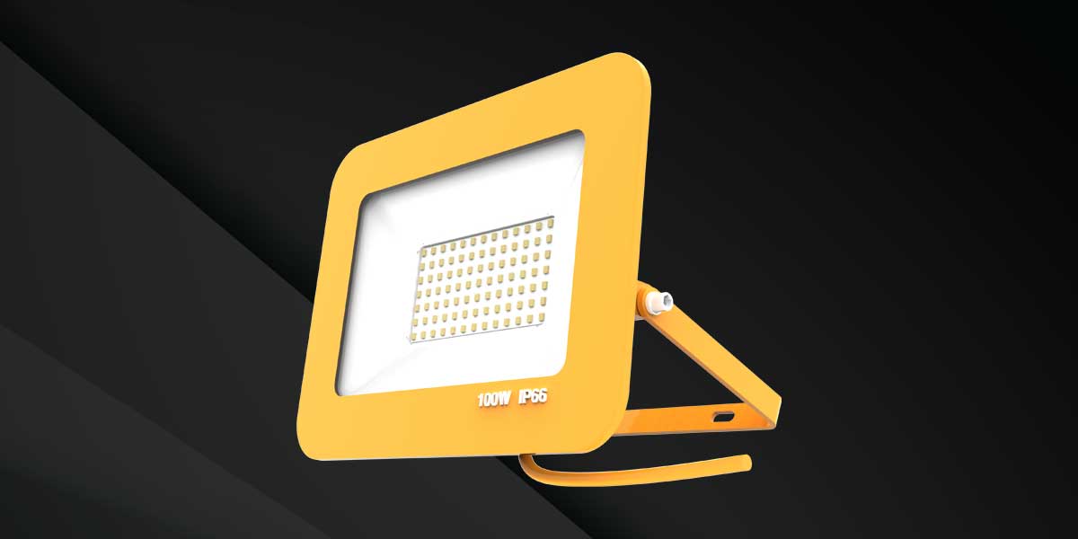 Com Lite F100/110 110v 100W 9000lm Floodlight
