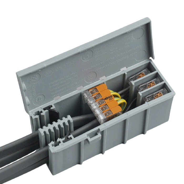 Wago WB2-001-G Connectbox221-4 for use with Wago 221 connectors SOLD EACH