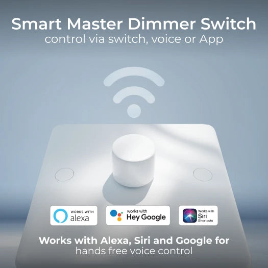 BG Smart 881M/HC 1 Gang 2 Way 150W LED Smart Master Dimmer – White