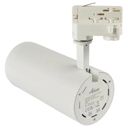 Ansell APRT3/P3/1/CW/W Primo 3 Three Circuit Cool White Mains White
