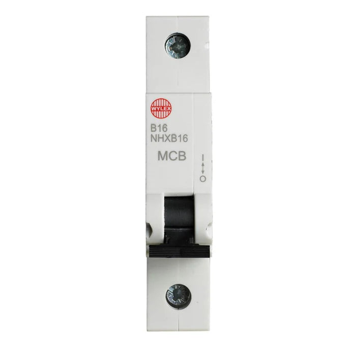 Wylex NHXB16 16A SP Type B 6kA MCB