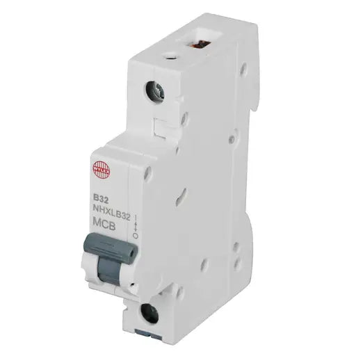 Wylex NHXLB32 32A 6KA Single Pole Miniature MCB Type B