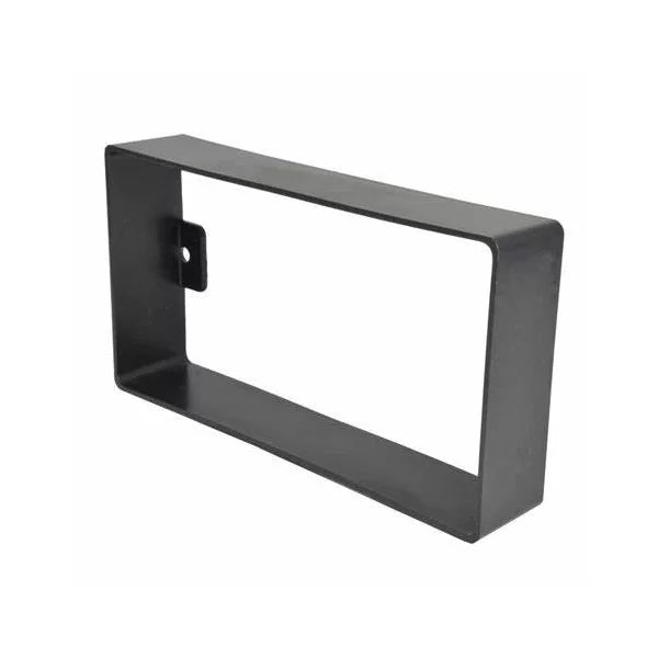 Yoozybox YOOZYBOX2 Plasterguard 2 Gang Black ( Pack of 5)